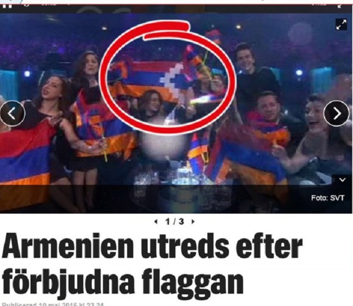 Armenian delegation at Eurovision-2016 Song Contest committed provocation